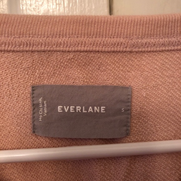 Everlane The Slim Classic French Terry Crew - Picture 6 of 6